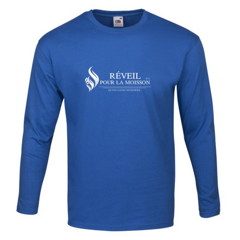 Tee-shirts à manches longues homme ​avec logo Réveil pour la moisson